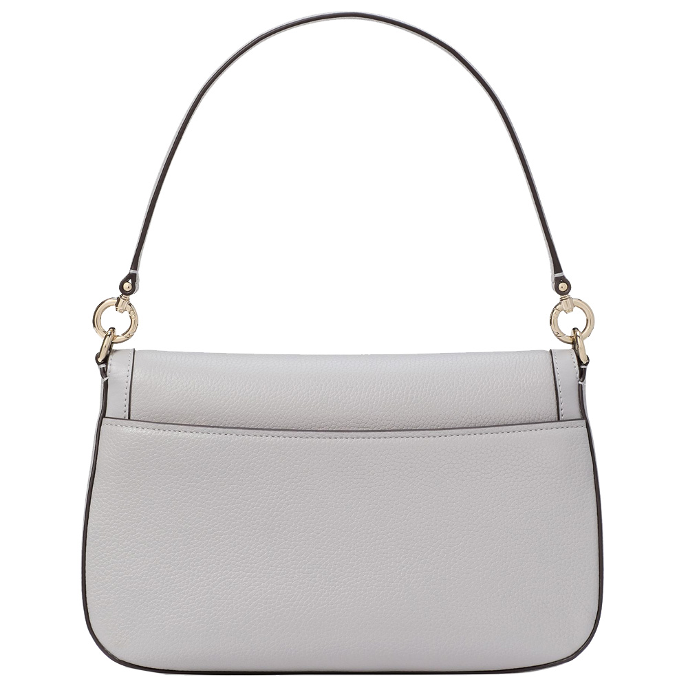 Kate Spade Hudson Convertible Flap Shoulder Bag Mountain Grey # KF860