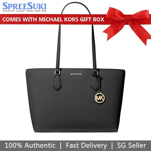 Michael Kors Sheila Large Tote Bag Black # 35S4G6HT9L