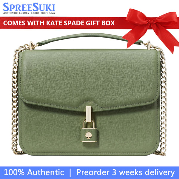 Kate Spade Locket Large Flap Shoulder Bag Romaine # KE898