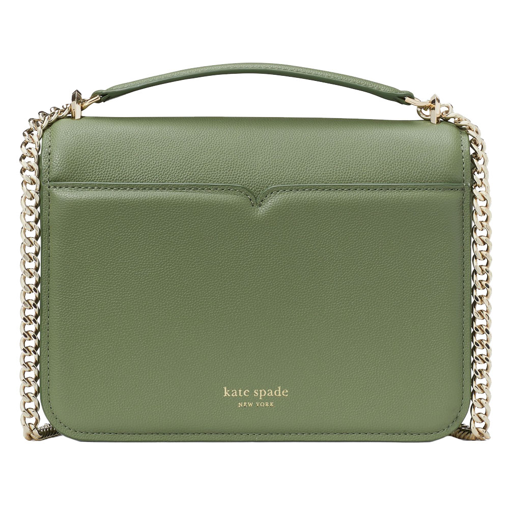 Kate Spade Locket Large Flap Shoulder Bag Romaine # KE898