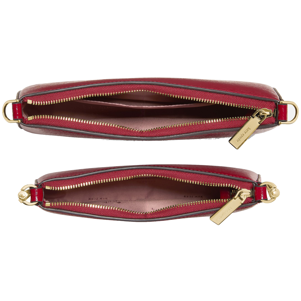 Kate Spade Duet Small Crossbody Red Jam # KN195