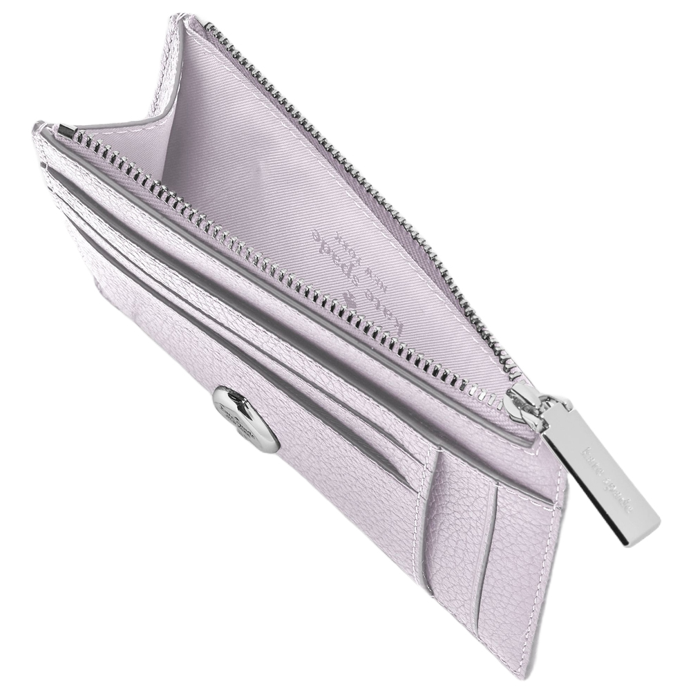 Kate Spade Kaya Large Slim Cardholder Light Frozen Lilac # KL837