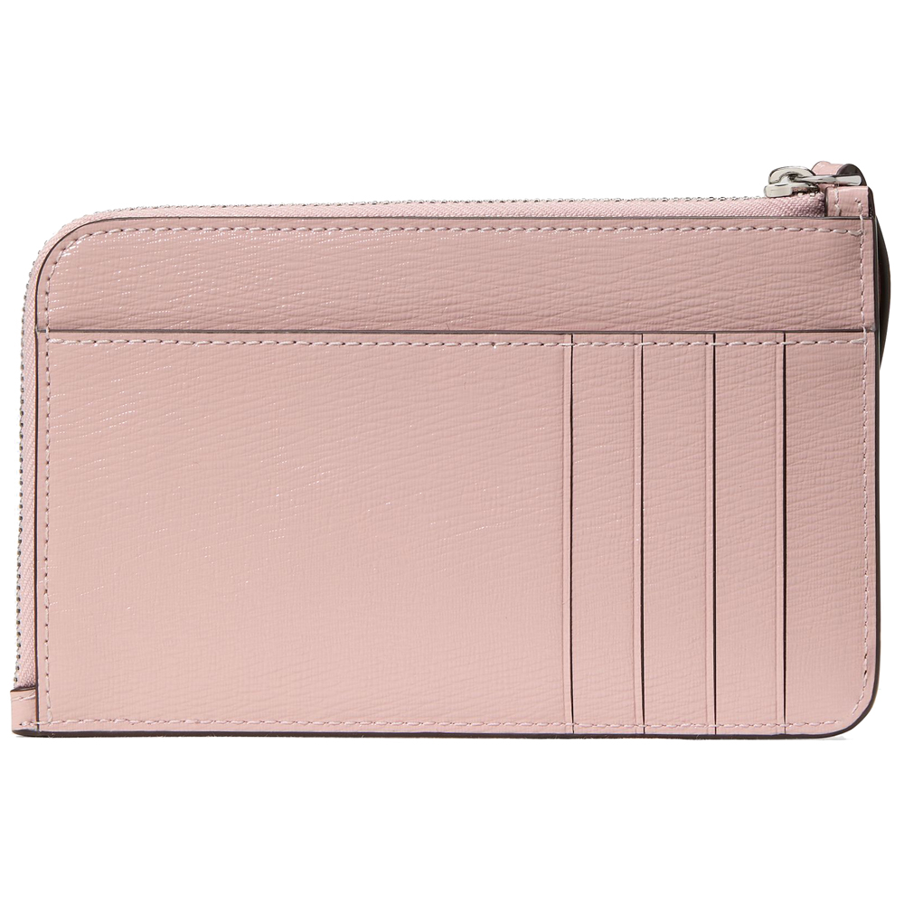 Kate Spade Lucy Small L-Zip Card Holder Wristlet Tutu Pink # KN215