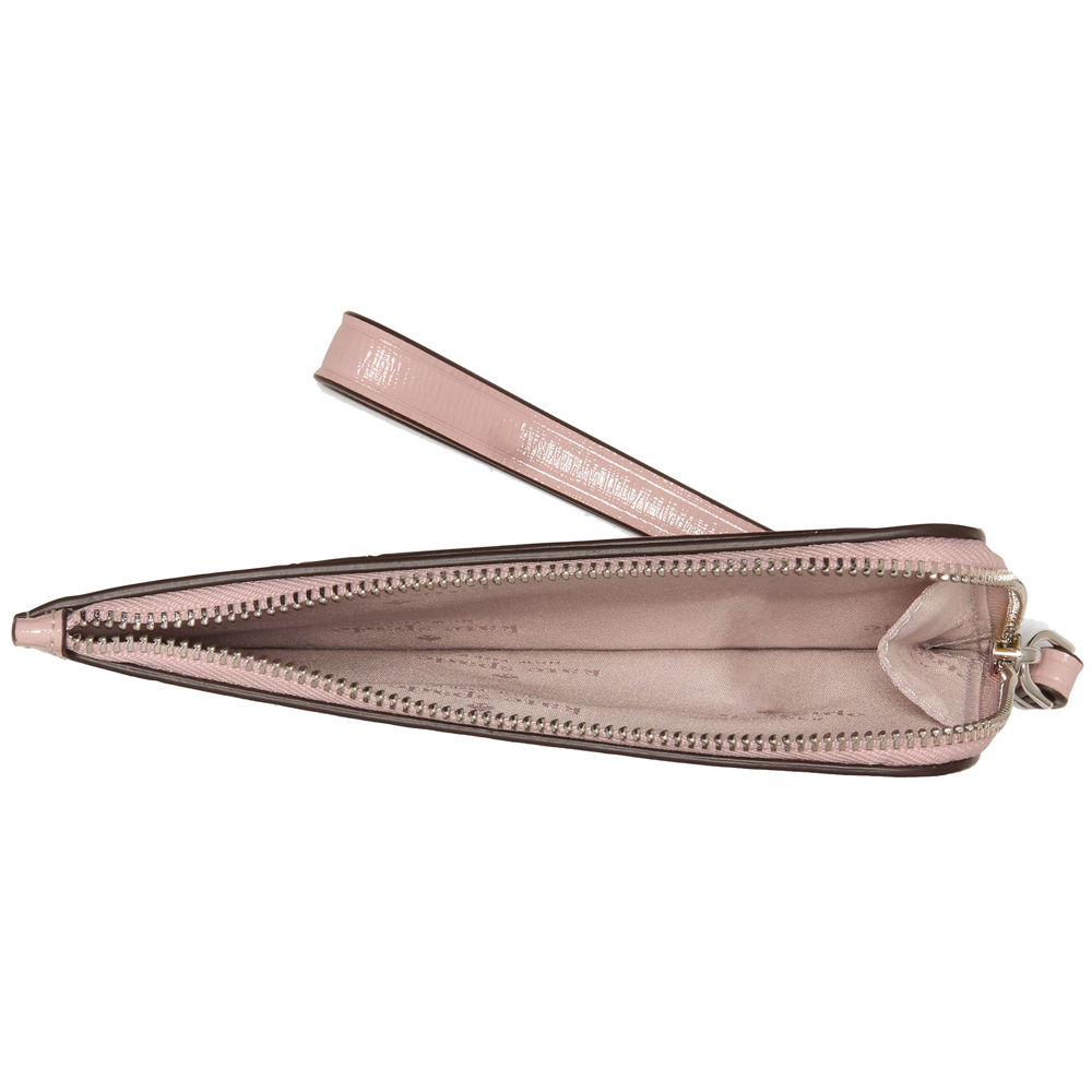 Kate Spade Lucy Small L-Zip Card Holder Wristlet Tutu Pink # KN215