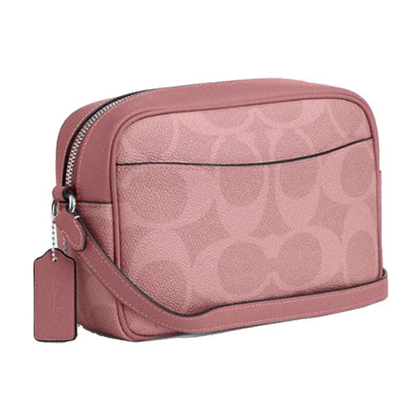 Coach Jamie Camera Bag In Maxi Signature Canvas Dusty Pink # CCK73