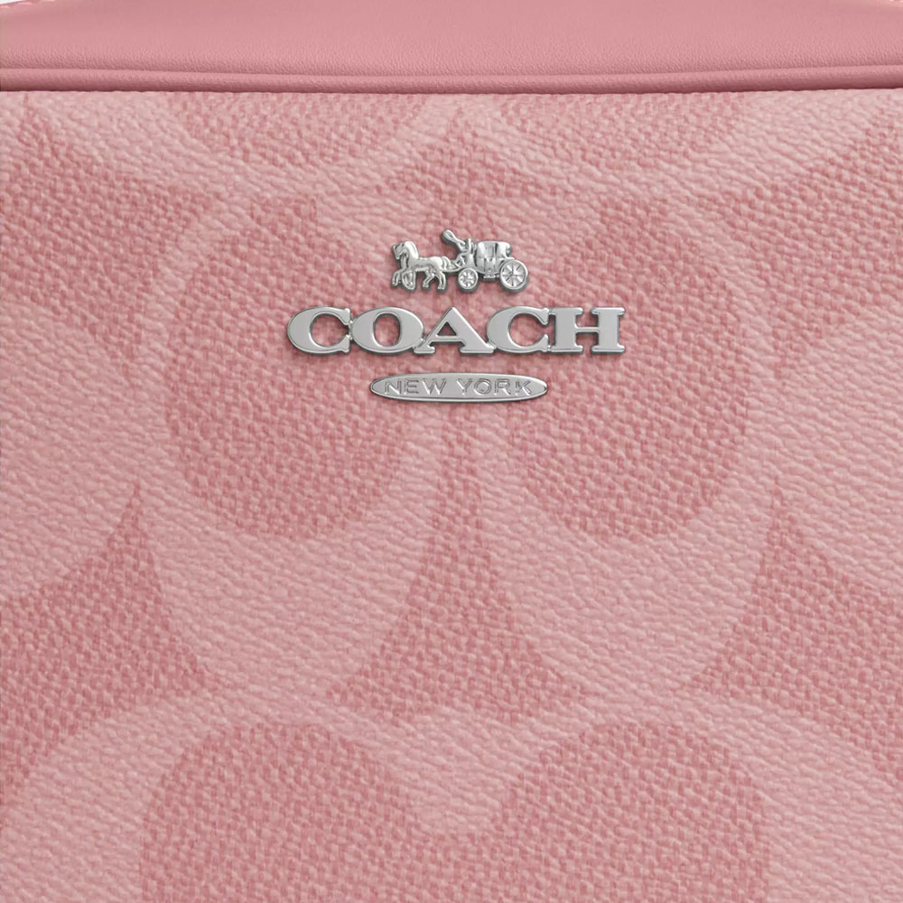 Coach Jamie Camera Bag In Maxi Signature Canvas Dusty Pink # CCK73