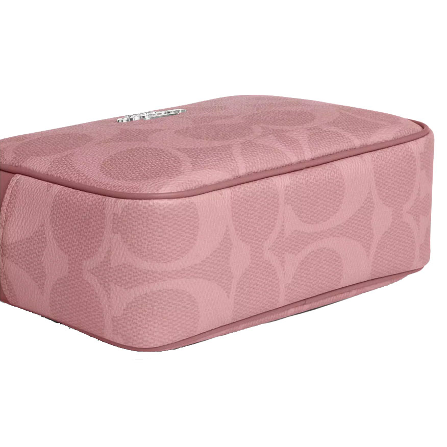 Coach Jamie Camera Bag In Maxi Signature Canvas Dusty Pink # CCK73