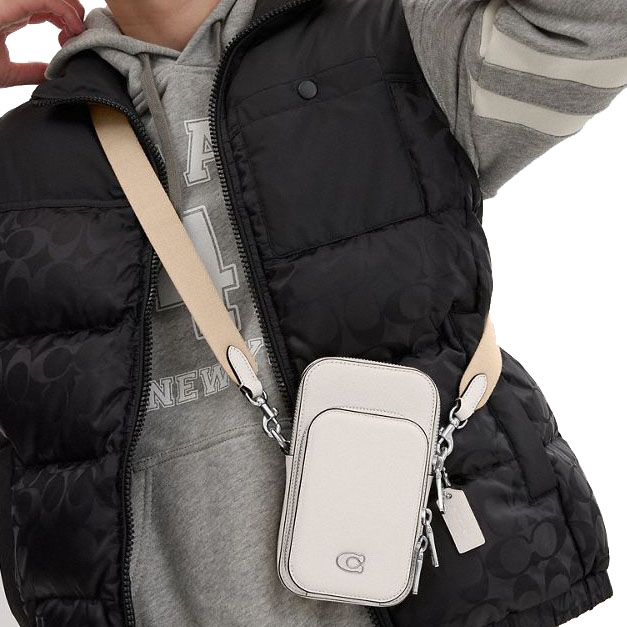 Coach Phone Crossbody Chalk # CP272