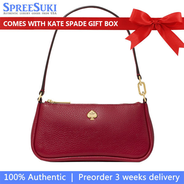 Kate Spade Kayla Convertible Wristlet Perfect Cherry # KK057