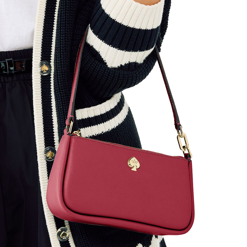 Kate Spade Kayla Convertible Wristlet Perfect Cherry # KK057