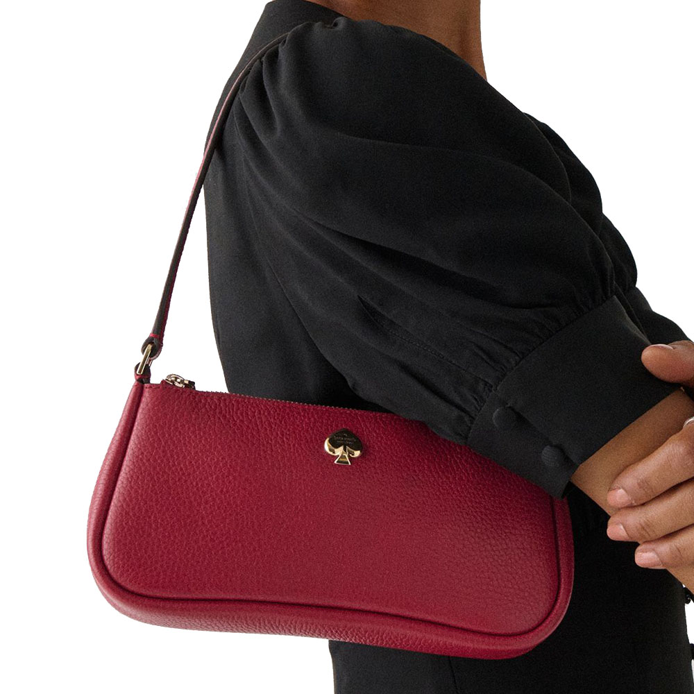 Kate Spade Kayla Convertible Wristlet Perfect Cherry # KK057