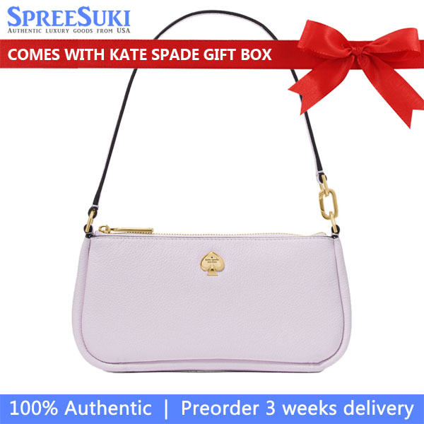 Kate Spade Kayla Convertible Wristlet Light Frozen Lilac # KK057
