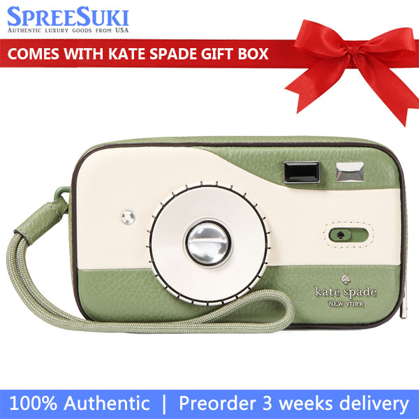 Kate Spade Picture This Camera Wristlet Cedar Stand Multi # KL917