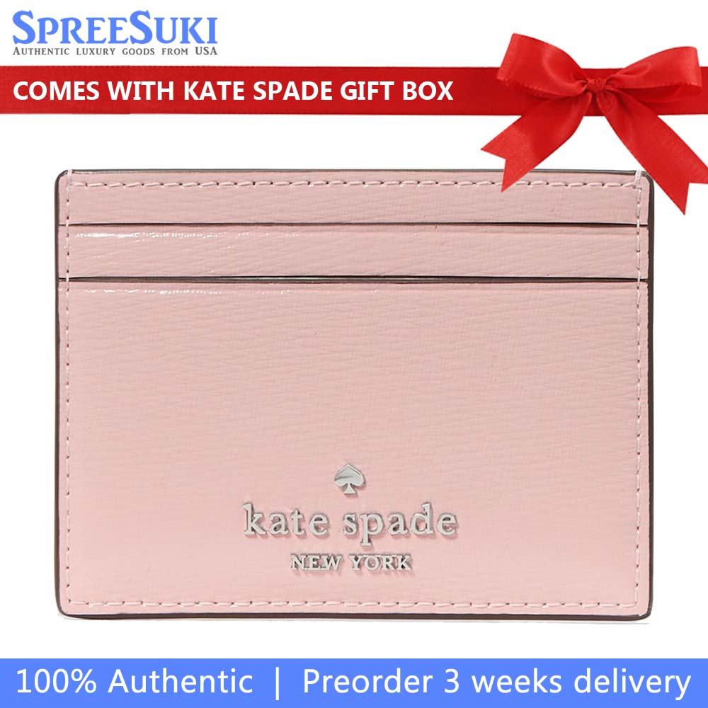 Kate Spade Madison Small Slim Card Holder Tutu Pink # KN225