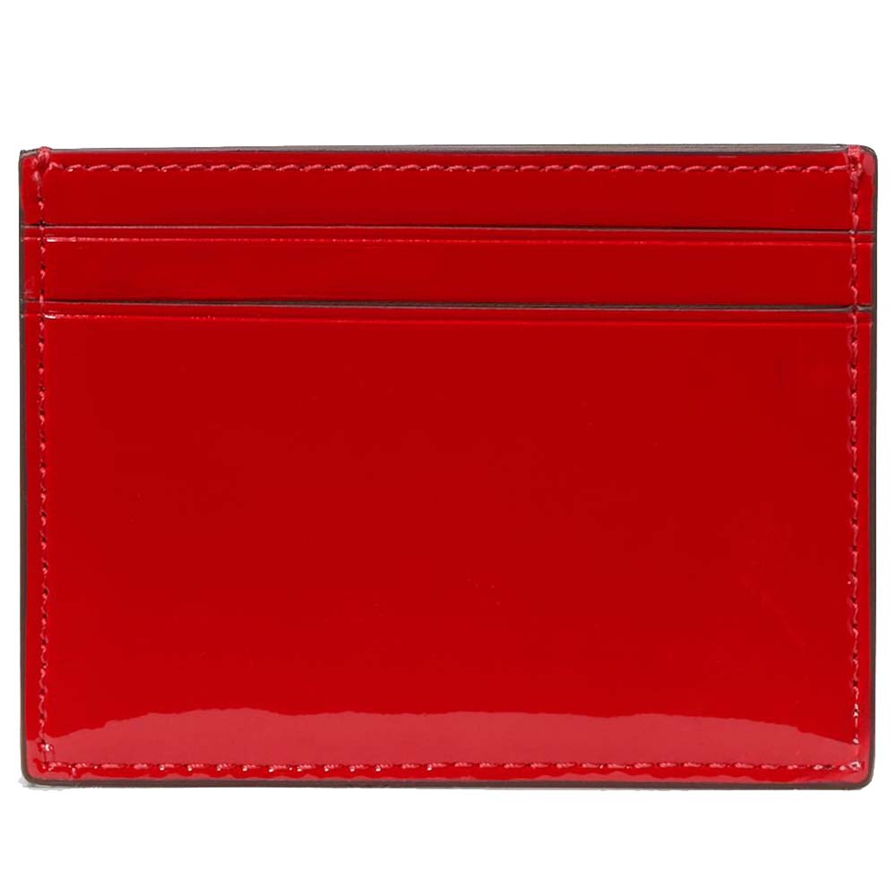 Kate Spade Bridget Patent Small Slim Card Holder Ks Bright Red # KN252