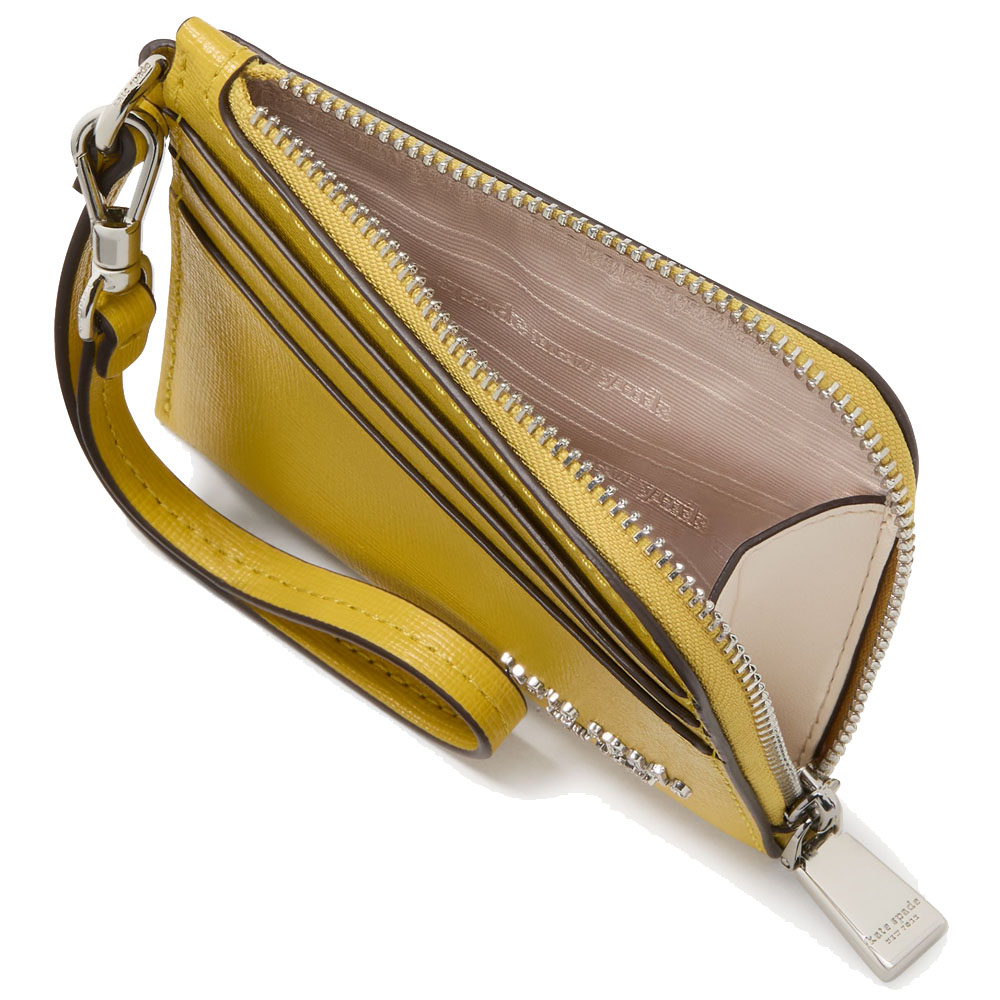 Kate Spade Devin Coin Card Case Wristlet Tigers Eye # KI663