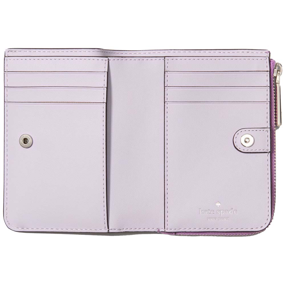 Kate Spade Lena Small L Zip Wallet Wisteria # KL842