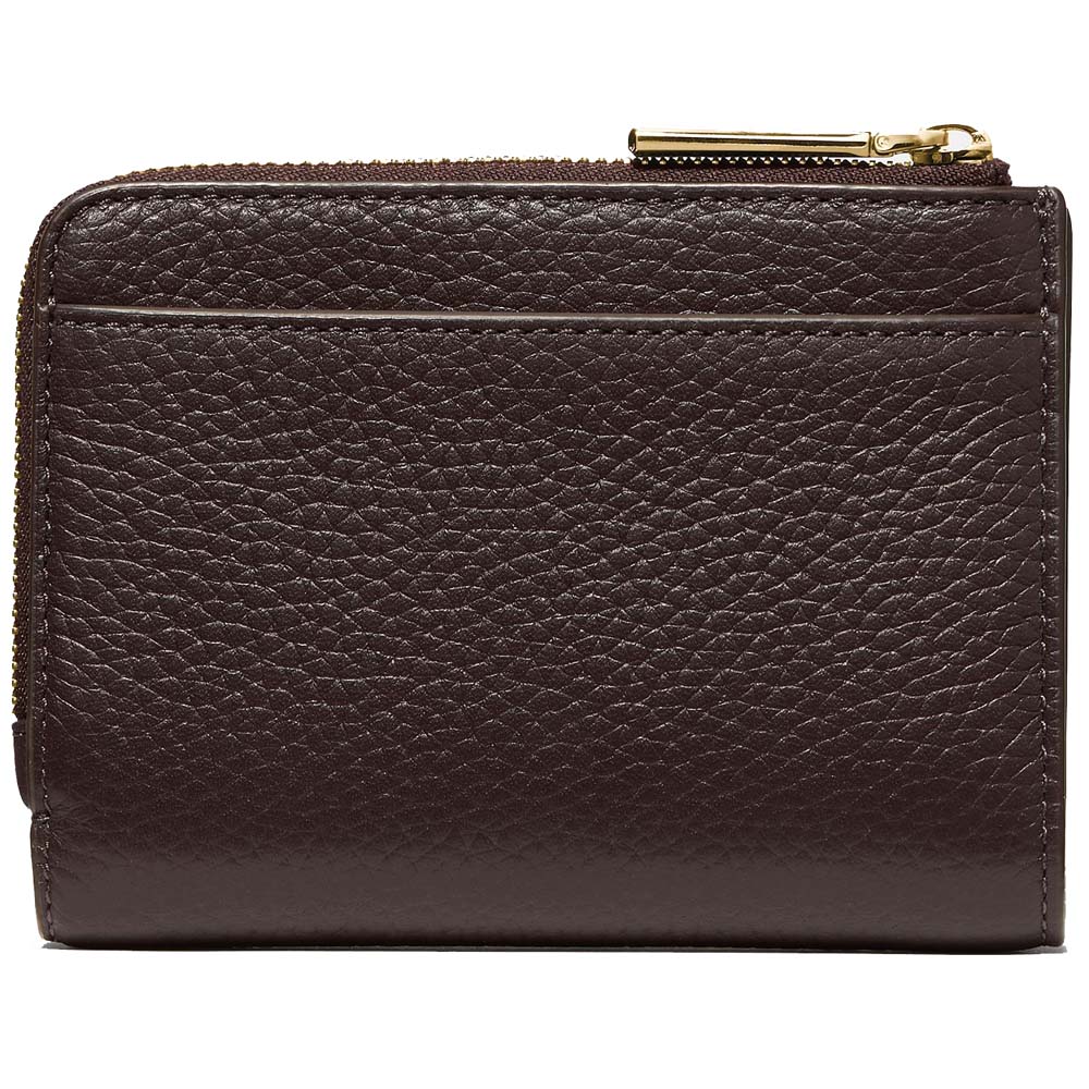 Kate Spade Lena Small L Zip Wallet Hot Fudge # KL842