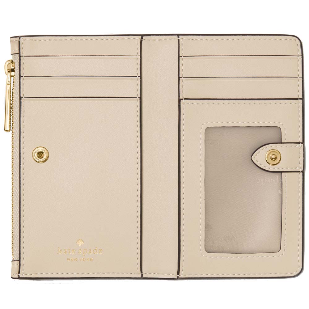 Kate Spade Julia Small Bifold Wallet Light Sand # KM513