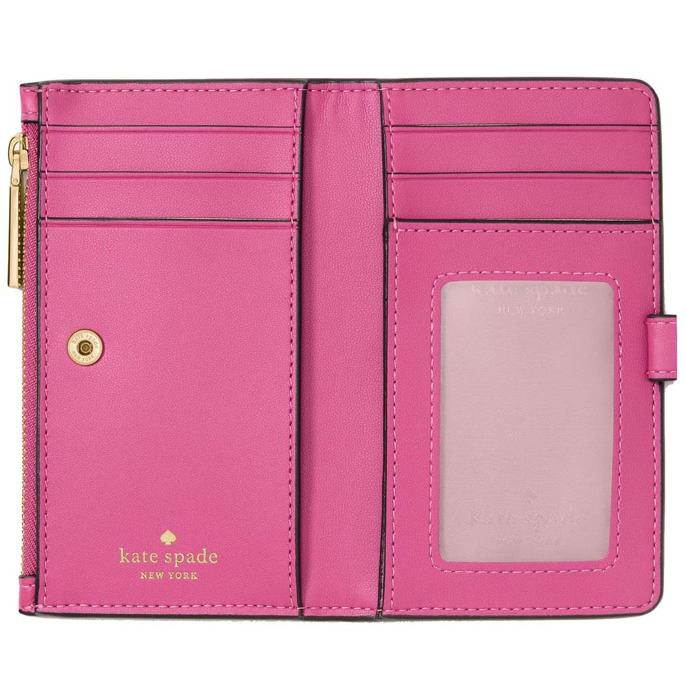 Kate Spade Julia Small Bifold Wallet Nouveau Rose # KM513
