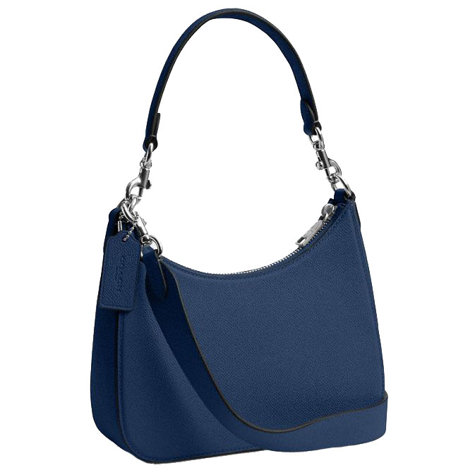 Coach Hobo Crossbody Bag Deep Blue # CJ842