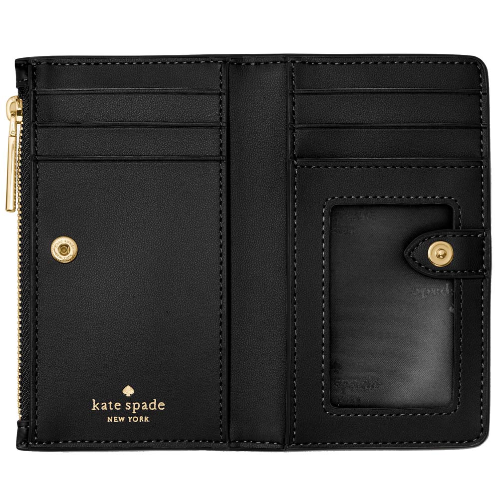 Kate Spade Julia Small Bifold Wallet Black # KM513