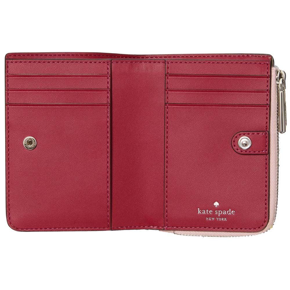 Kate Spade Madison Small L-Zip Wallet Tutu Pink # KN226