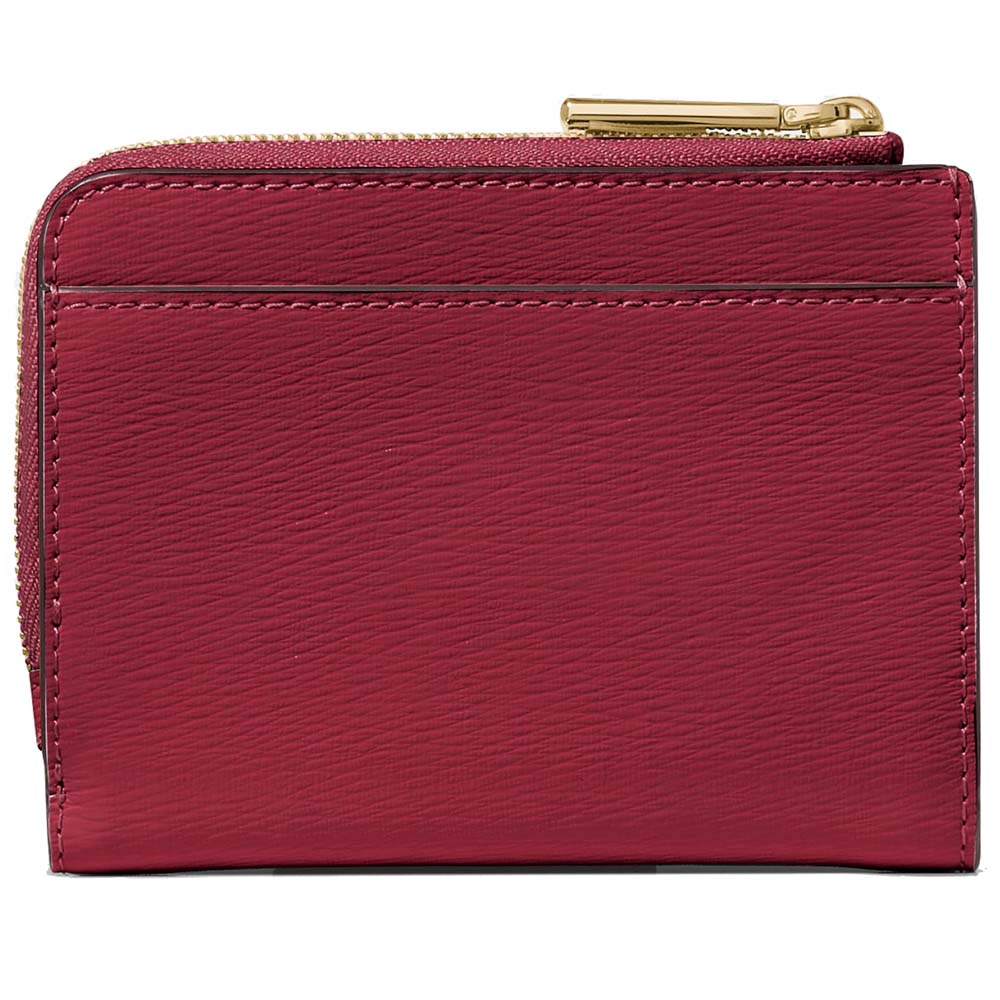 Kate Spade Madison Small L-Zip Wallet Red Jam # KN226