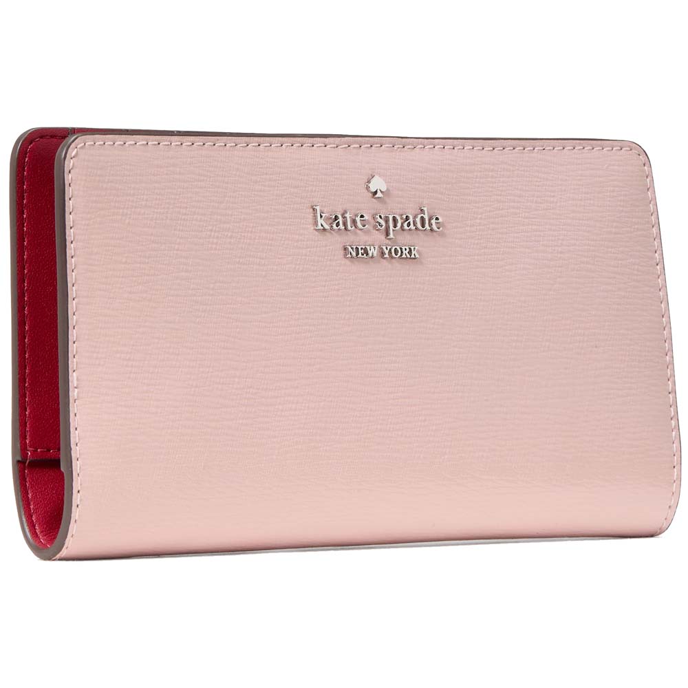 Kate Spade Madison Large Slim Bifold Wallet Tutu Pink # KN228