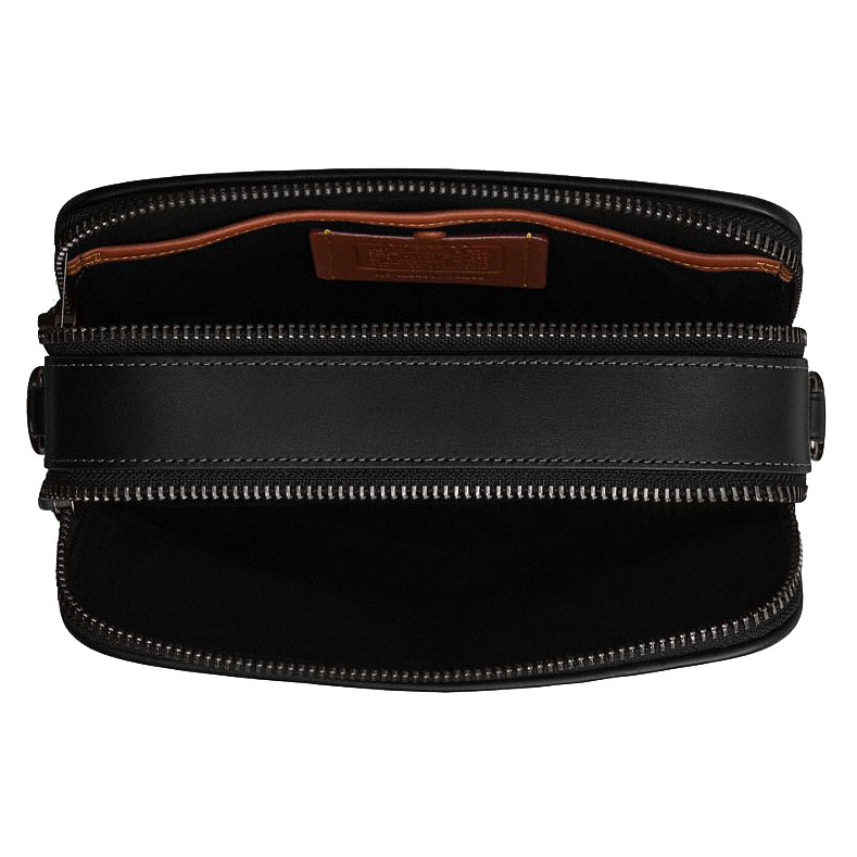 Coach Charter Crossbody Bag 24 With Patchwork Denim Multi # CAJ95