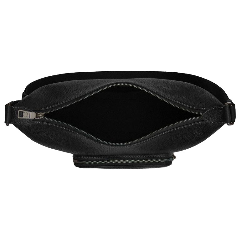 Coach Finn Crossbody Bag With Pockets Gunmetal Black # CCG15