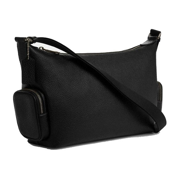 Coach Finn Crossbody Bag With Pockets Gunmetal Black # CCG15