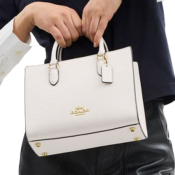 Coach Maggie Small Tote Bag Chalk # CY668