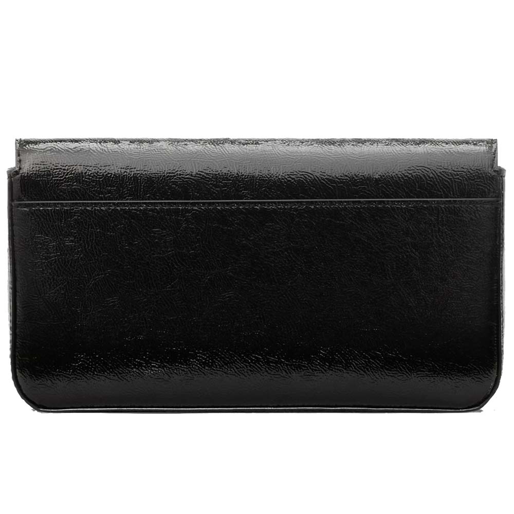 Kate Spade Bridget Crinkle Patent Mini Crossbody Black # KM563