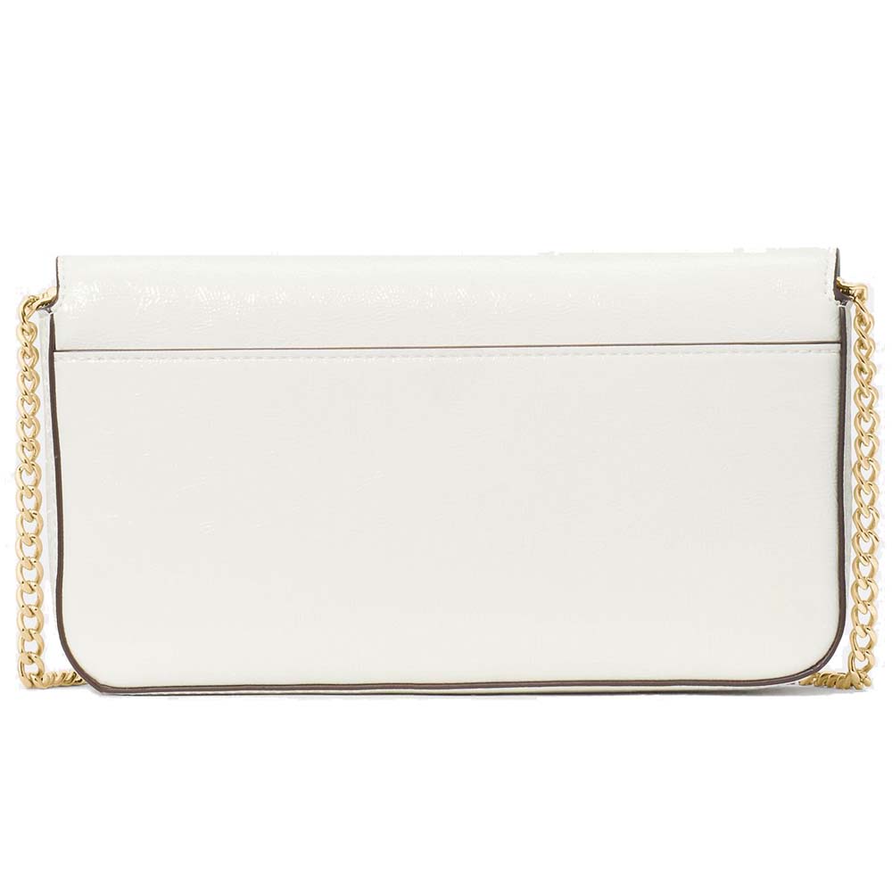 Kate Spade Bridget Crinkle Patent Mini Crossbody Meringue # KM563
