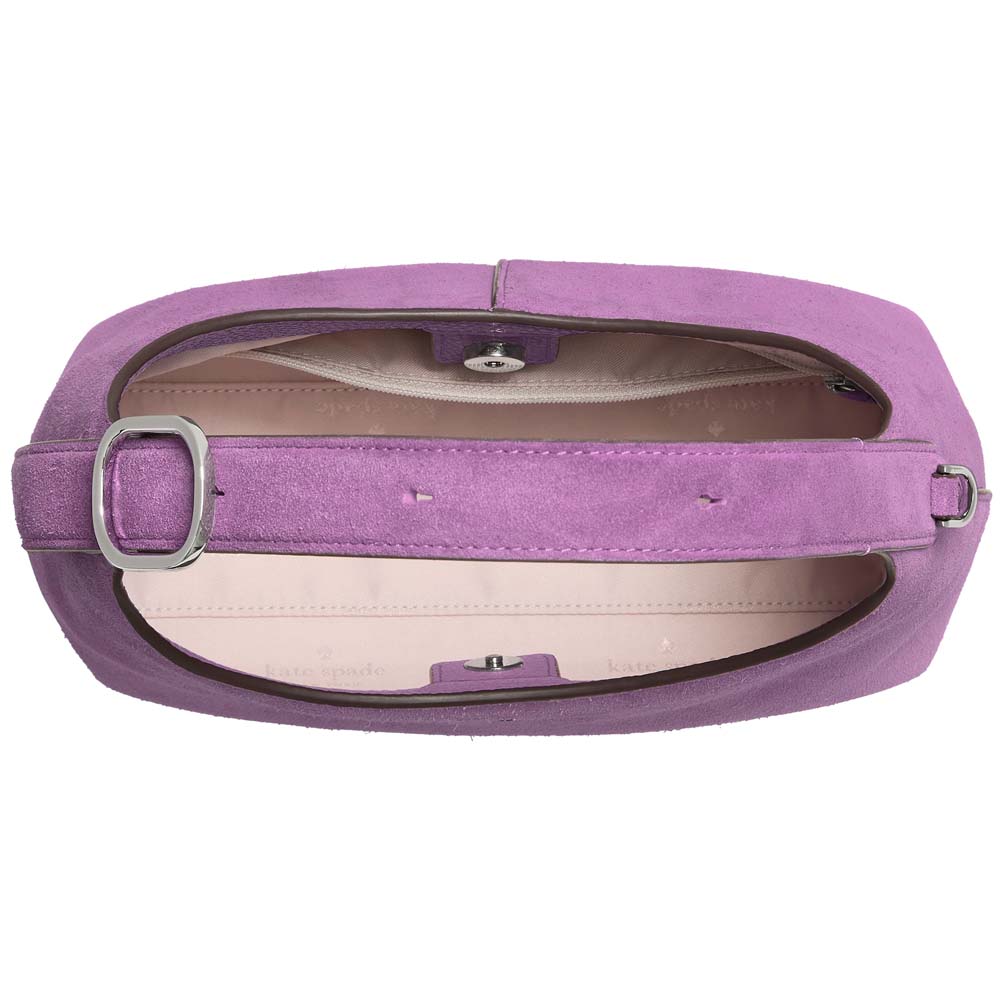 Kate Spade 454 Suede Mini Crossbody Wisteria # KN427