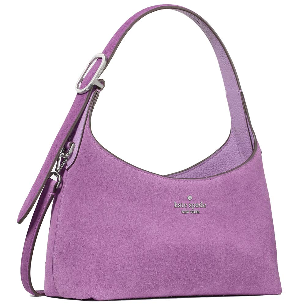 Kate Spade 454 Suede Mini Crossbody Wisteria # KN427