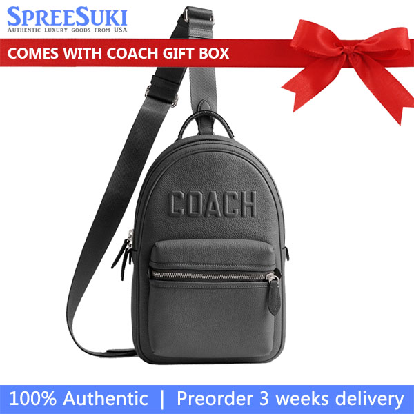 Coach Charter Pack With Coach Graphic Charcoal # CV930