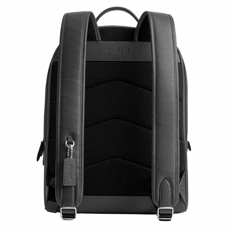 Coach Charter Backpack With Coach Graphic Charcoal # CV928