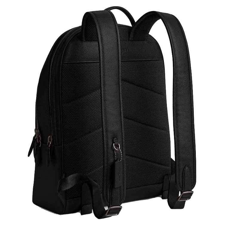 Coach Charter Backpack With Coach Graphic Black # CV928