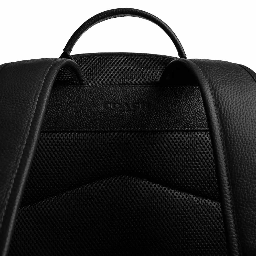 Coach Charter Backpack With Coach Graphic Black # CV928