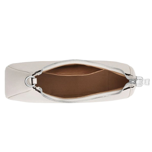 Coach Twisted Teri Shoulder Bag Silver Chalk # CBI01