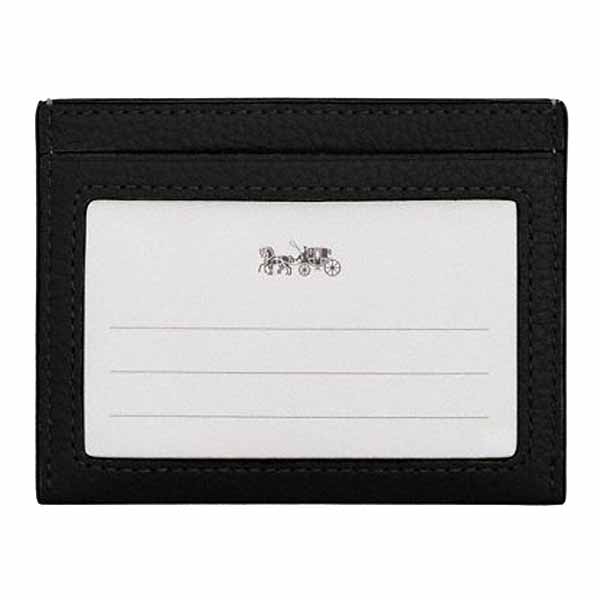 Coach Slim Id Card Case Black # CP209