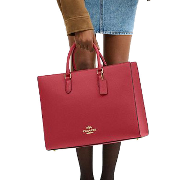 Coach Maggie Tote Bag True Red # CY666