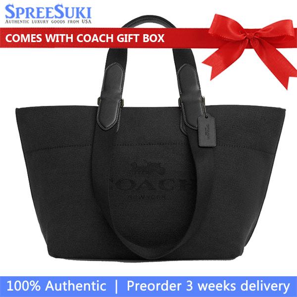 Coach Small Tour Tote Bag Gunmetal Black Multi # CCG39