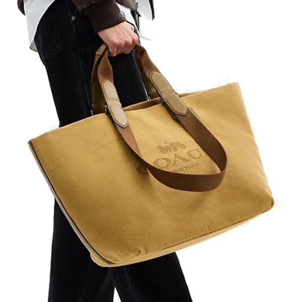 Coach Tour Tote Bag Gunmetal Trench Multi # CCG38