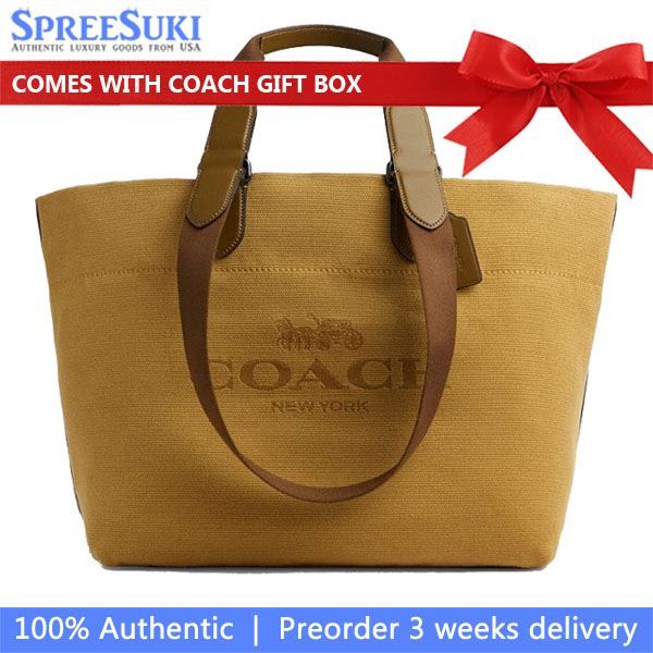 Coach Tour Tote Bag Gunmetal Trench Multi # CCG38