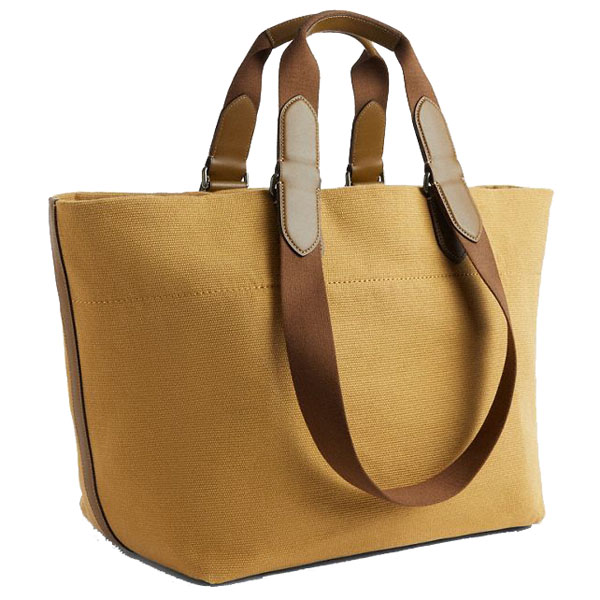 Coach Tour Tote Bag Gunmetal Trench Multi # CCG38