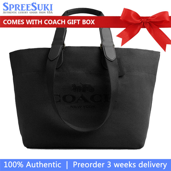 Coach Tour Tote Bag Gunmetal Black Multi # CCG38