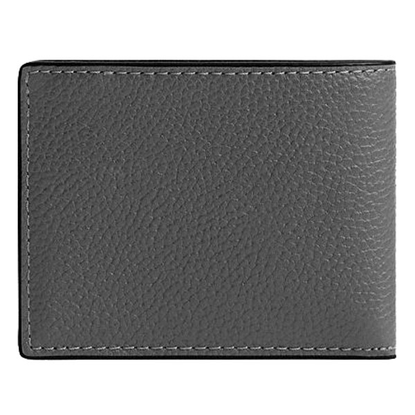 Coach Men Slim Billfold Wallet With Coach Graphic Charcoal # CZ062